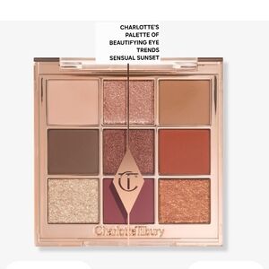 CHARLOTTE TILBURY PALETTE OF BEAUTIFYING EYE TRENDS SENSUAL SUNSET. BNIB
